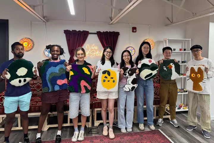 Rug Tufting Workshop in Philadelphia with Turkish Tea - Primary Image