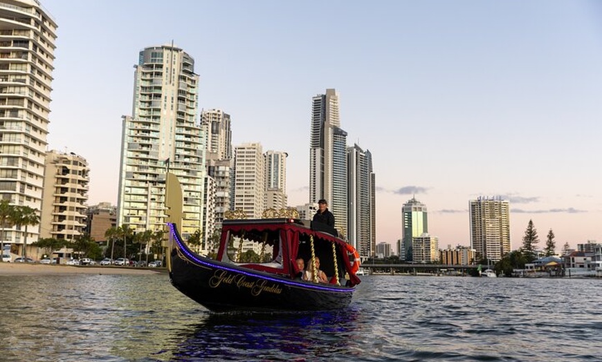 Image 4: Private, luxury Gold Coast Gondola cruise with cheese & wine
