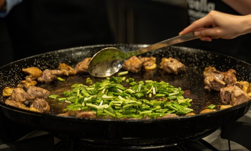 Image 31: Barcelona Paella Cooking Class &amp; Boqueria &amp; Hofmann-Trained Chefs