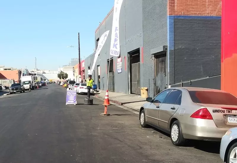 Parking at 1131 E. 11th St. Lot - Rooftop Parking