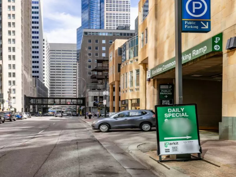 Parking at Gaviidae Commons Garage