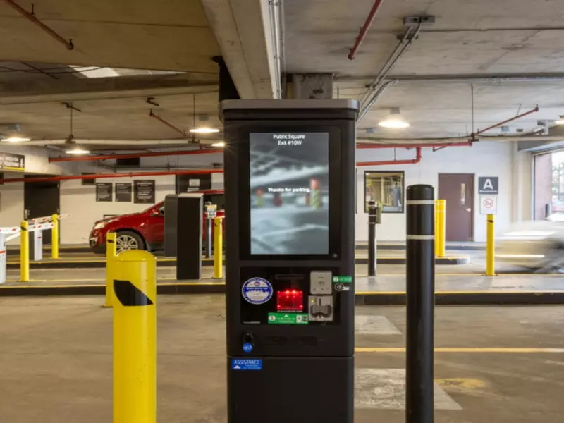 Parking at Public Square Self Park Garage