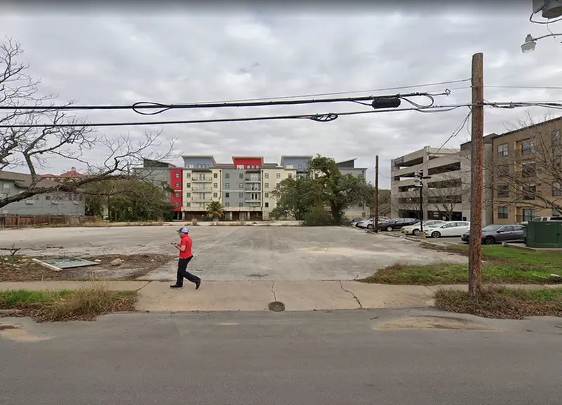 Parking at Texas State University Lot - P3036
