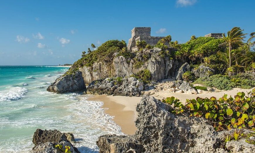Image 2: Tulum Ruins, Sea Turtles & Cenote Swim Adventure Tour