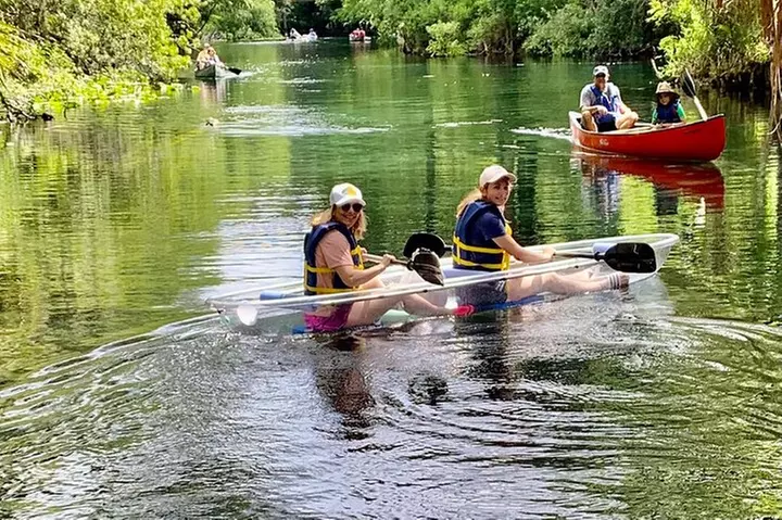 Clear Canoeing and Wildlife Sightseeing at Silver Springs
