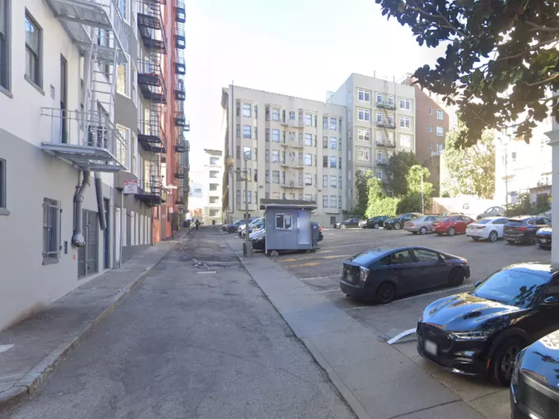 Parking at 50 Cosmo Pl. Lot