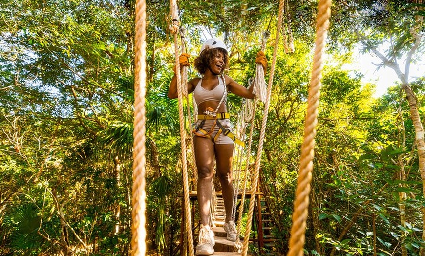 Image 4: Ultimate Adventure Combo ATV, Ziplines and Cenote