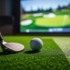 Image 3: $25 Towards One Hour Of Axe Throwing Or Golf Simulator For Group Of...
