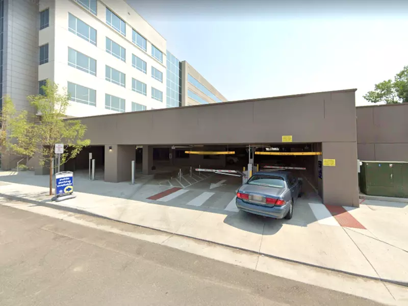 Parking at Synergy Medical Garage