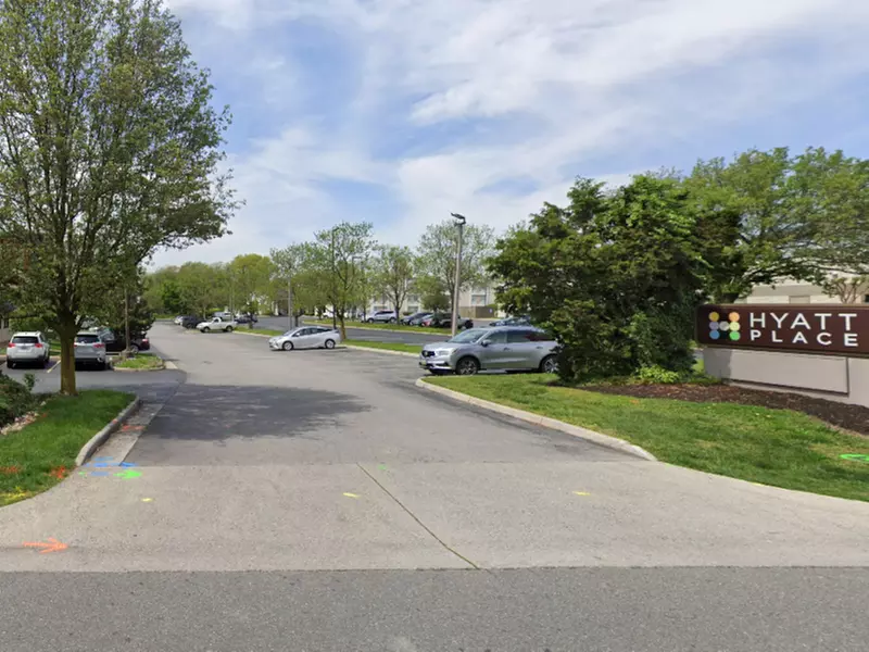 Parking at Hyatt Place Roanoke Airport/Valley View Mall Lot