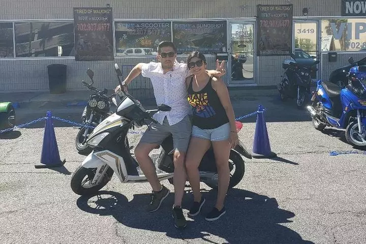 Explore Vegas on a 150cc Scooter All Day Rental - Second Medium