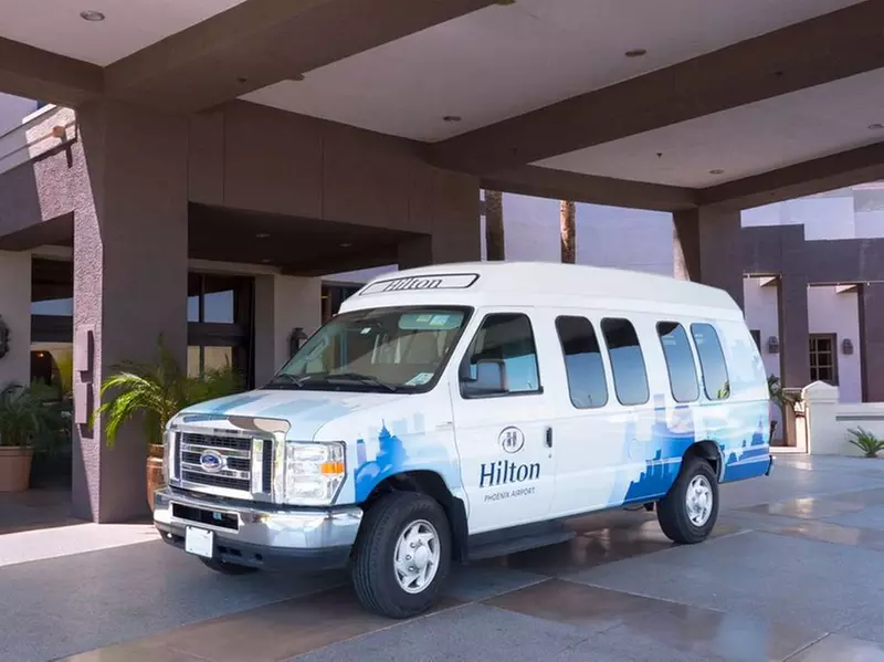 Parking at Hilton Phoenix Airport Lot PHX