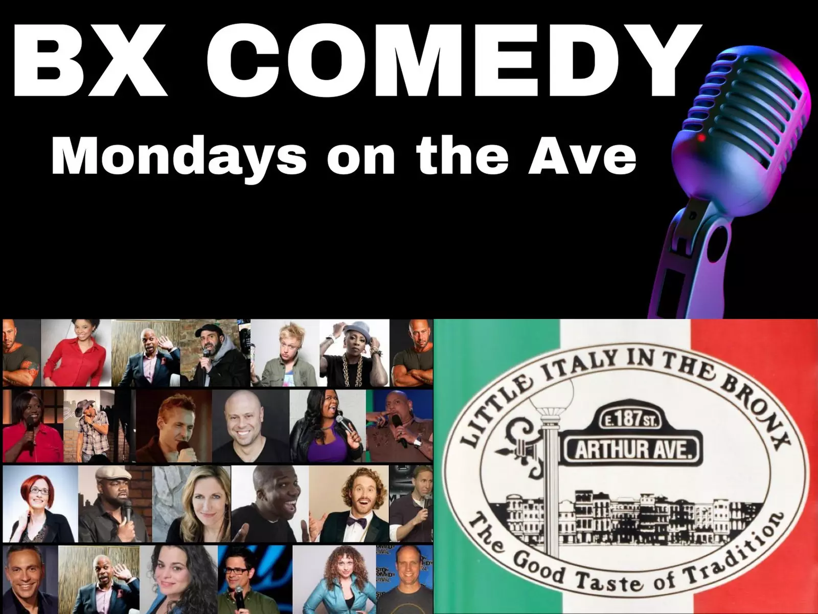 Bronx Comedy: Mondays on the Ave - Monday, Feb 26, 2024 / 7:00pm - Primary Image