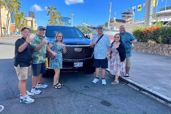 One-Way VIP Transfer: Honolulu Airport, Waikiki, Cruise Port