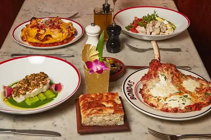 Times Square Comedy Show with Dinner at Bond 45