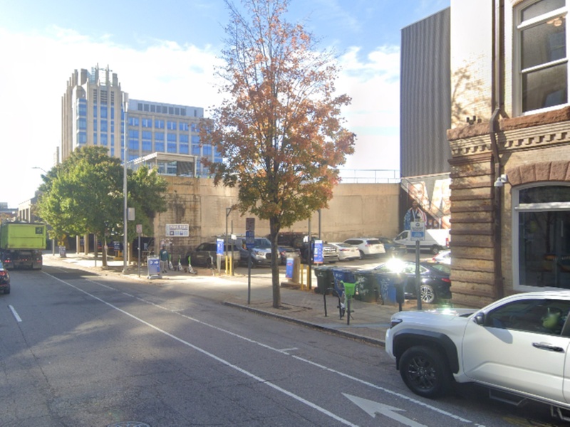 Parking at 202 S. Salisbury St. Lot