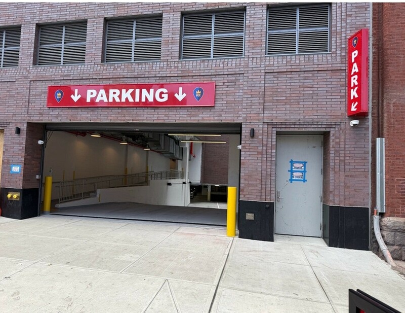 Parking at iPark - 96 Dekalb Avenue Parking Corp. Garage