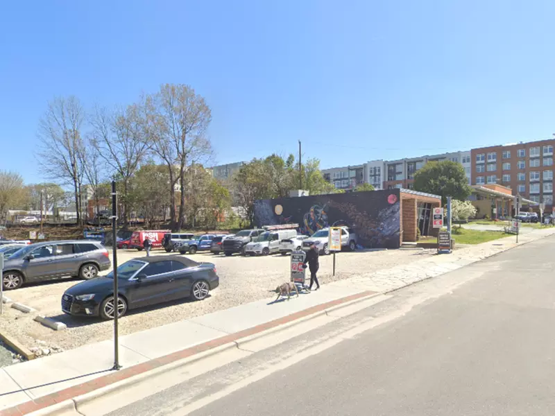 Parking at 618 Foster St. Lot - Second Medium