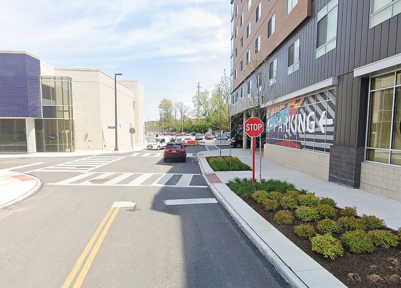 Parking at Centric Apartments Garage