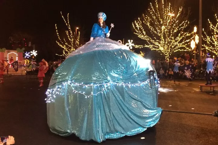 Christmas Lights and Snowflake Lane photo tour