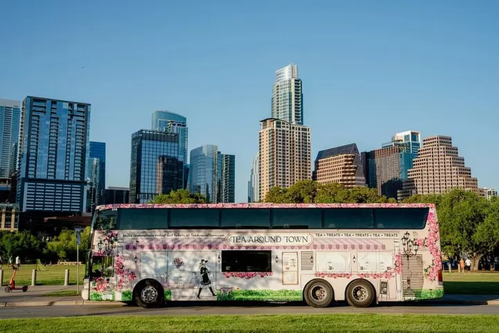Tea Around Town Austin: Elegant Tea Bus Tour and Treats - Primary Image