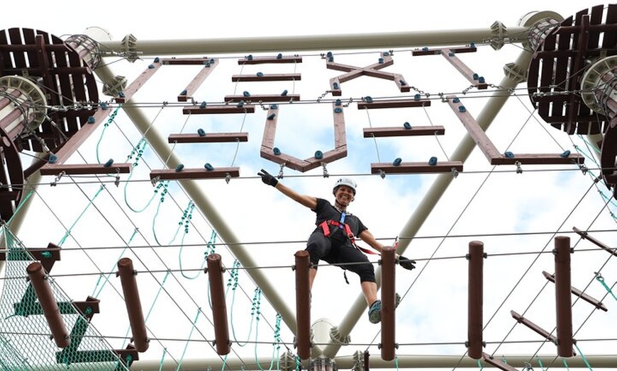 Image 1: Sunshine Coast High Ropes Course