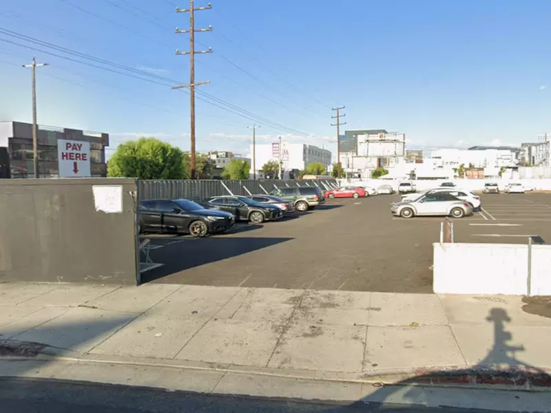 Parking at 8339 W. 3rd St. Lot