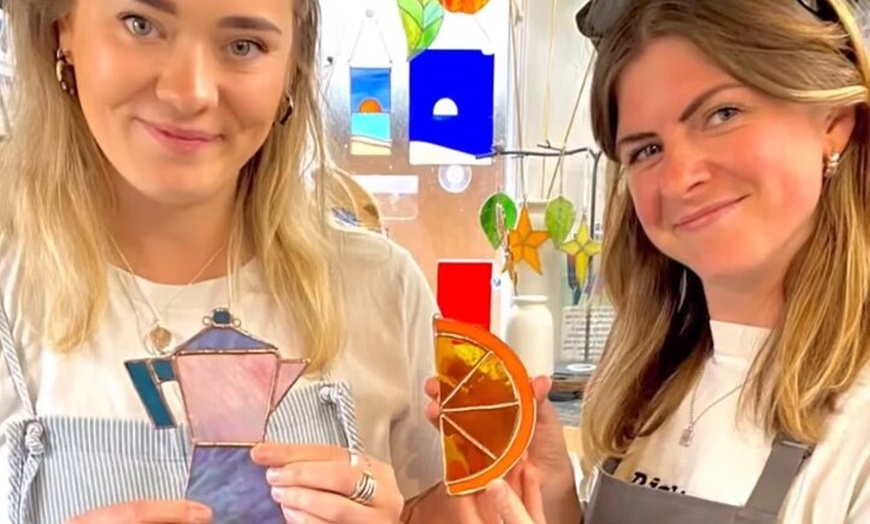 Image 3: Stained Glass Workshop - Full Day