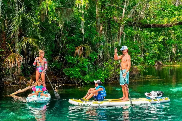 Silver Springs Manatee & Monkeys Paddle Board Tour