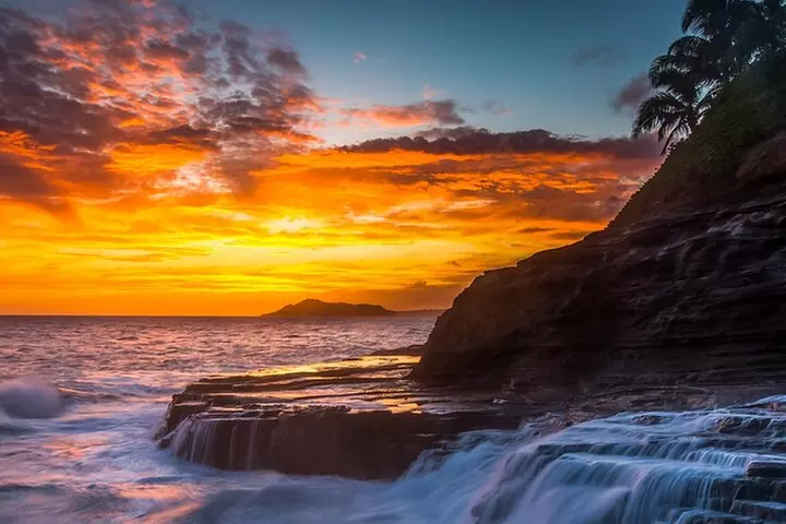 Honolulu Sea-Cliff with Sunset Photo Adventure