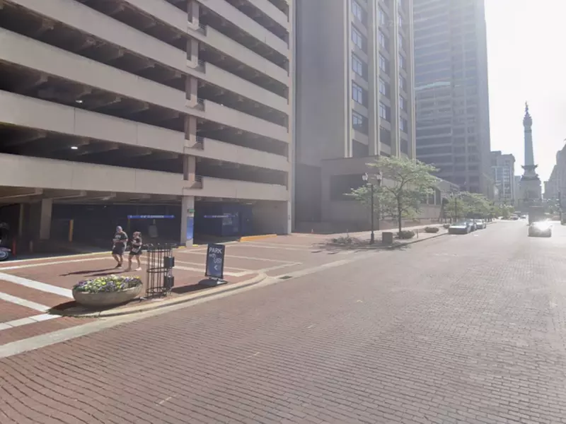 Parking at 120 W. Market St. Garage