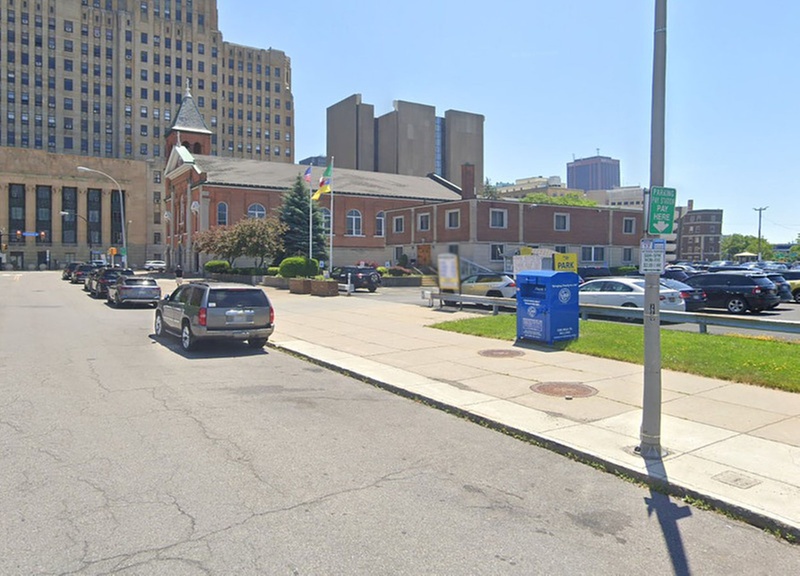 Parking at St. Anthony's Lot - P8018