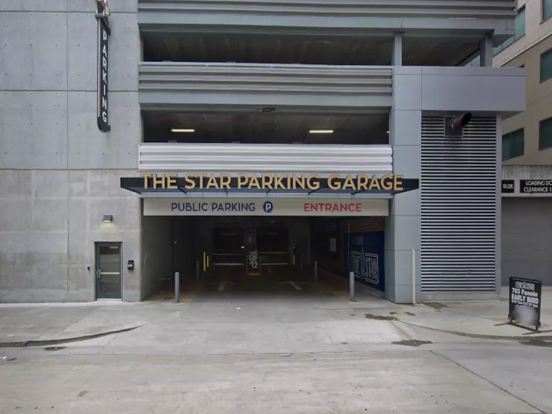 Parking at The Star Parking Garage
