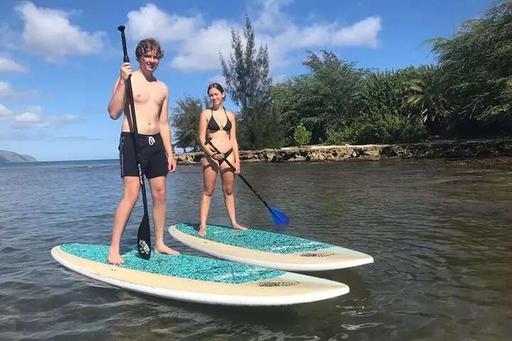 Group Surf Lessons for beginners on the North Shore of Oahu