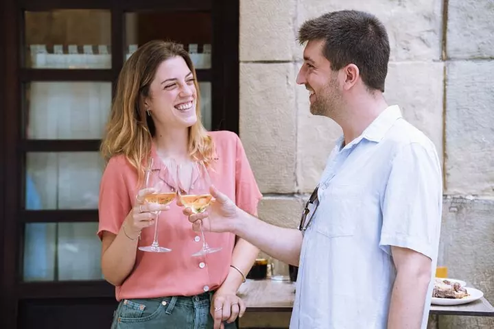 Tour a pie por San Sebastián con pintxo y opción de bebida