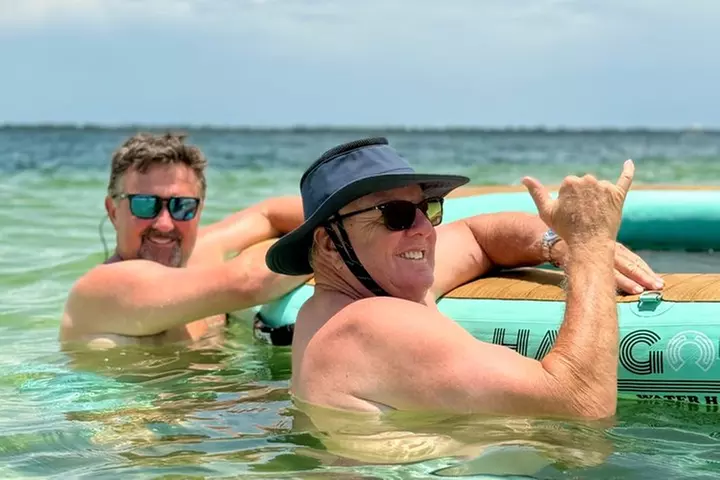 Cruisin Tikis Shell Island Big Kahuna Beach and Snorkel Cruise