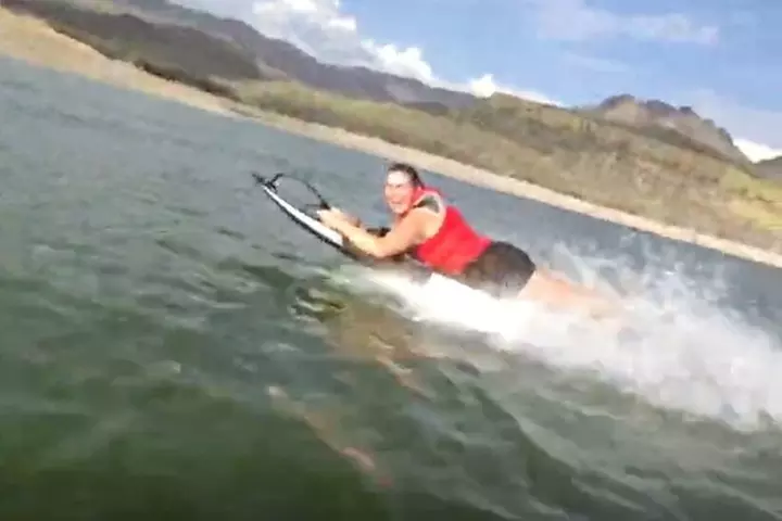 The Original Tesla Cybertruck/Jetsurf Tour in the Sonoran Desert
