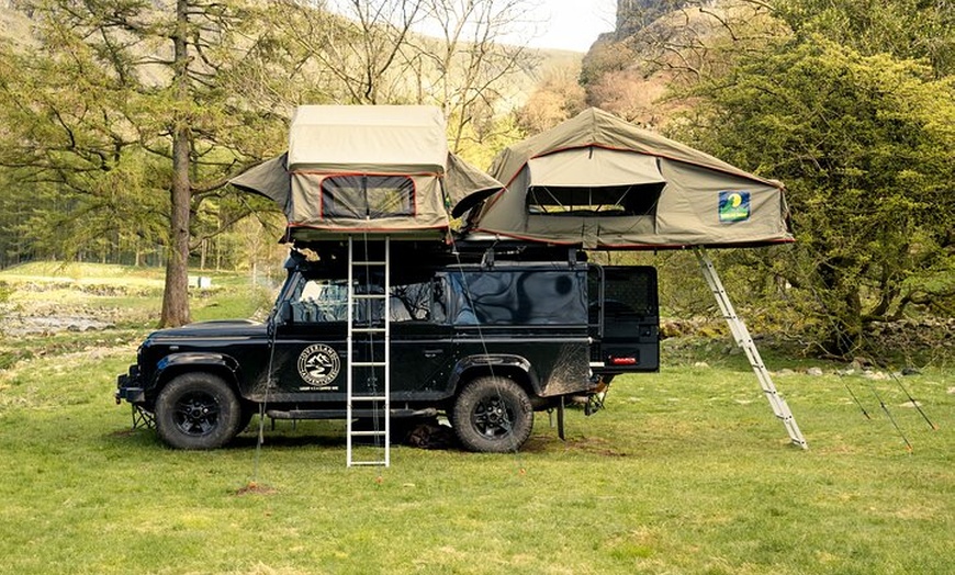 Image 4: Hire Land Rover Defender Camper To Tour Northumberland and Beyond