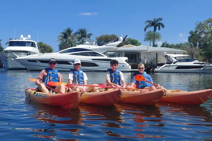 Seven Isles of Fort Lauderdale Kayak Tour