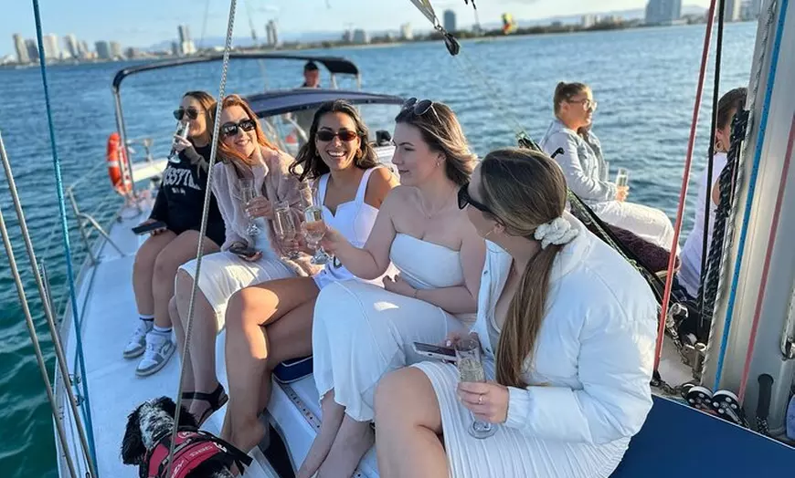 Image 1: Gold Coast 2 hr Sailing Cruise with Drinks & Tasting Plate