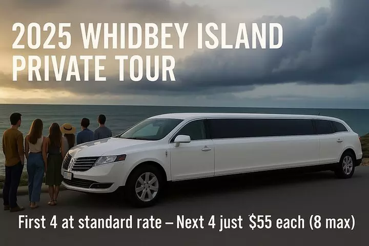 Private Tour of Whidbey Island, Washington (7 Hours) - Primary Image
