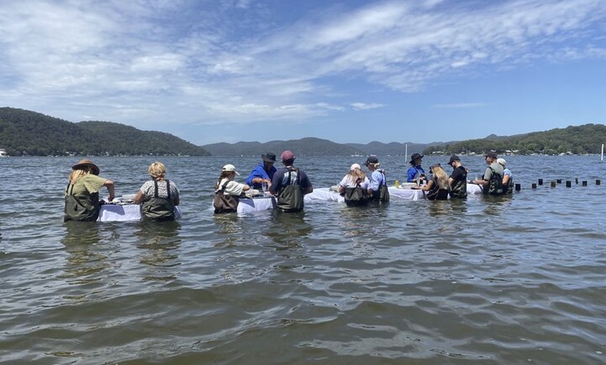 Image 4: Hawkesbury River Oyster lease tour then visit a seaside village