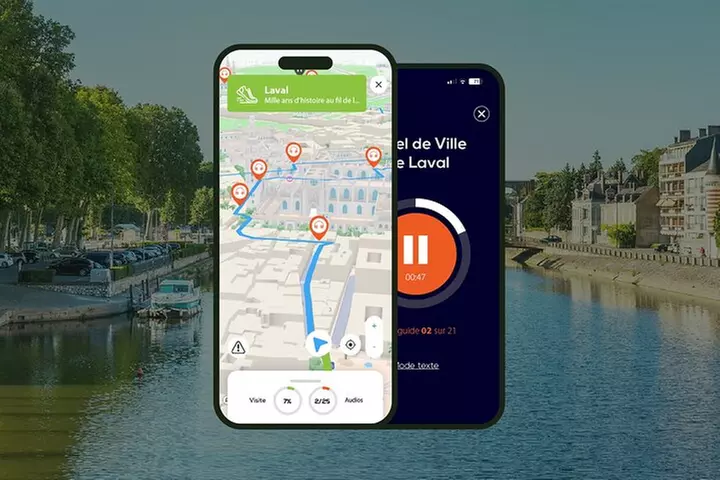 Laval Visite audioguidée à pied 1h15 et 17 commentaires audios - Primary Image