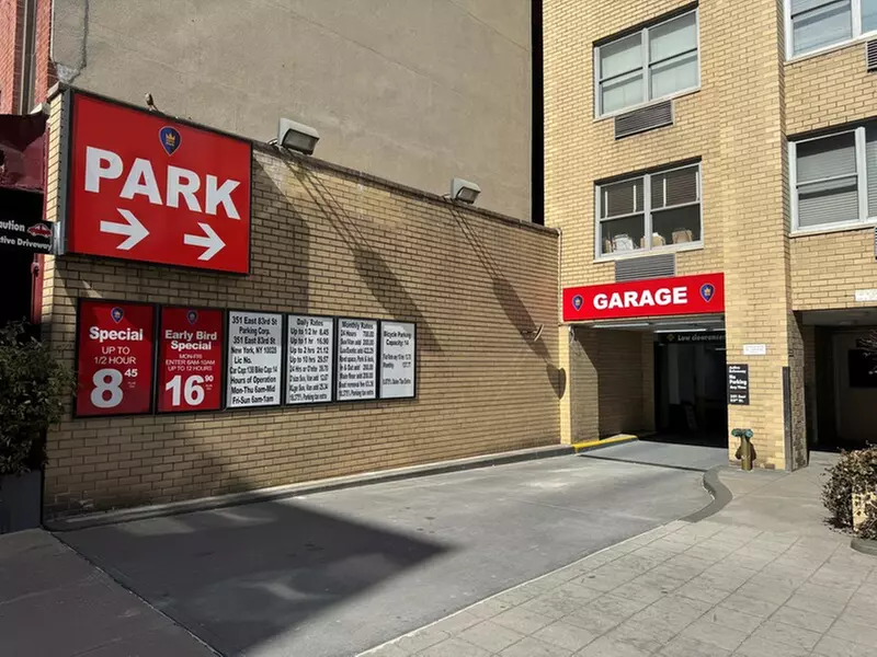 Parking at iPark - 351 E. 83rd St. Parking Corp. Garage