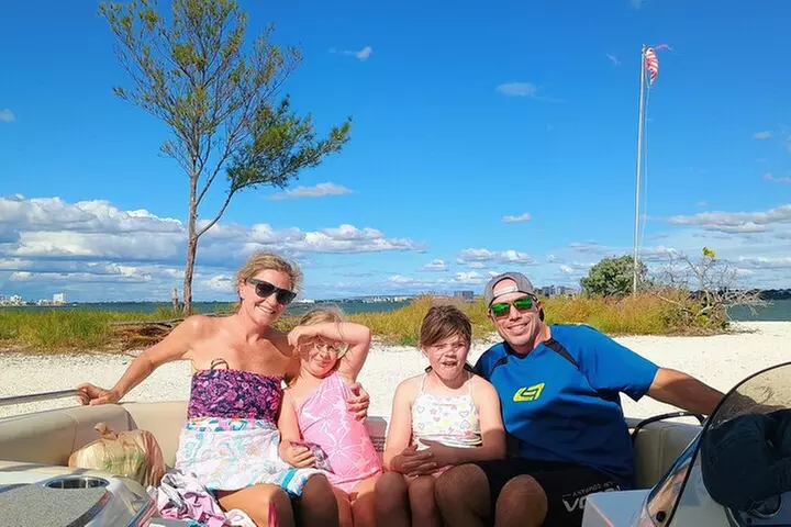 Clearwater 5-Hour Private Boat Charter – Dolphins & Island Hops - Primary Image
