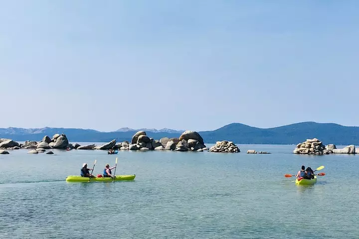 Tahoe City 3-Hour Tandem Kayak Rental (2 People)