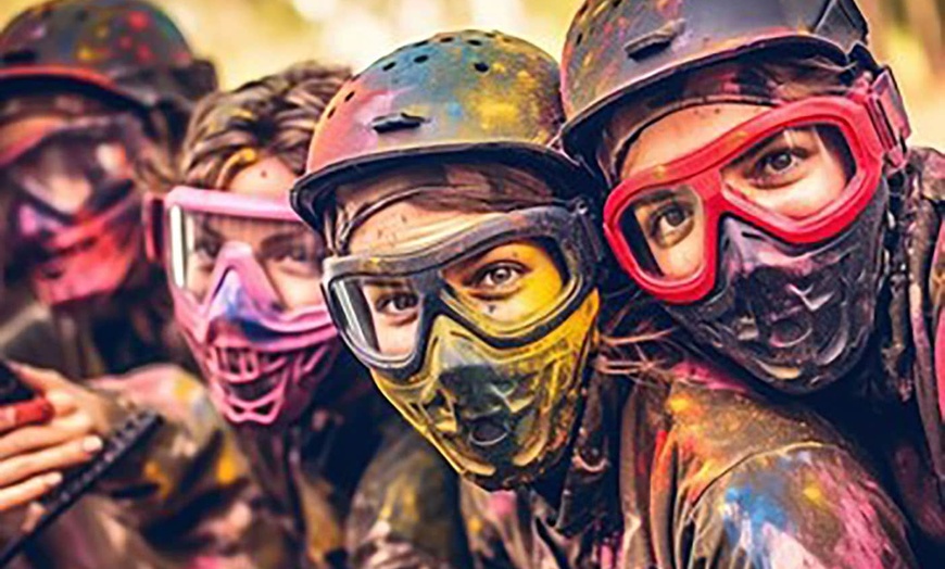 Image 3: $50 For A Paintball Package #1 For 2 People-Includes Admission, Air...