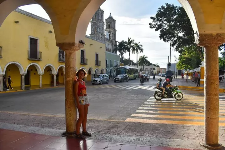 Chichen Itza Ruins, Cenote Ikkil & Hubiku, Valladolid and Buffet