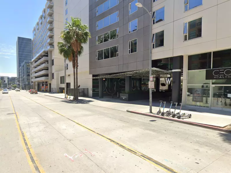 Parking at W Hollywood Hotel - Valet