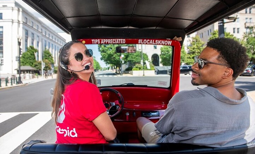 Image 2: Washington Pride Ride: LGBTQIA+ History by Electric Cart
